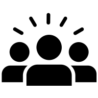 Icon of a group of people