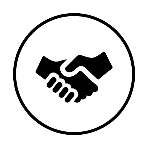 Icon of a handshake